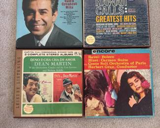 Vintage Reel to Reel Tapes ( Dean Martin )