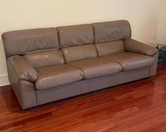 Leather sofa