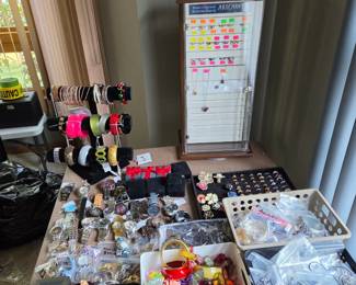 Rings, bracelets and earrings
