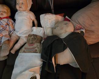 Vintage and antiques dolls