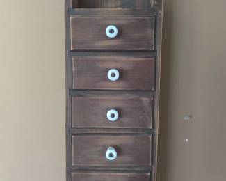 Vintage spice cabinet