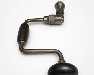 Lot 569B: Stanley Ratcheting Bit Brace Hand Drill