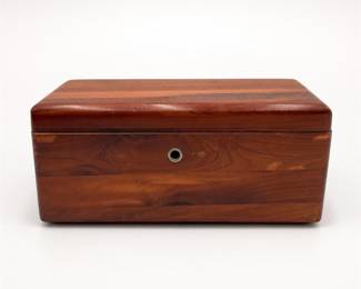 Lot 554: Lane Miniature Cedar Chest, Weyand Furniture Advertising
