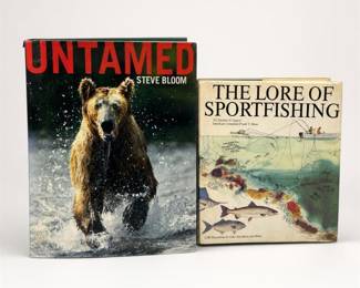 Lot 555: 2 Hardcover Books: Untamed & The Lore of Sportfishing