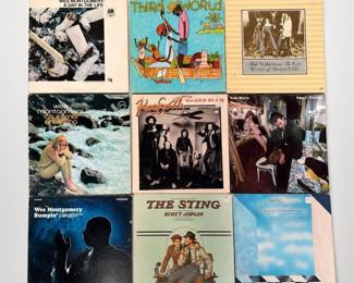 Lot 438: 27 Vinyl LPs: Tom Waits, Freddie Hubbard, Wes Montgomery & More