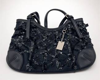 Lot 579: Calvin Klein Sequin Beaded Shoulder Bag