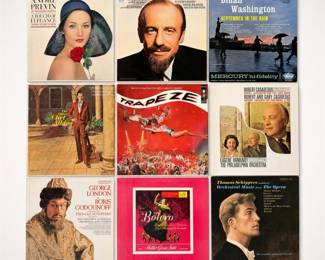 Lot 764: 28 Vintage LP Records: Herb Alpert, Dinah Washington & More