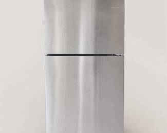 Lot 026: Amana Stainless Steel Top-Freezer Refrigerator