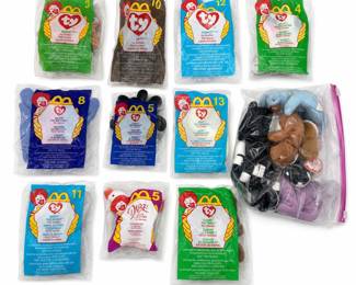 Lot 1009: McDonald's Ty Teenie Beanie Babies Group