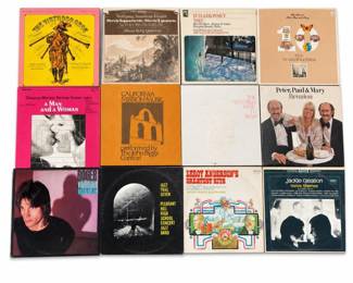 Lot 784: Lot of 25 Classical & Pop Vinyl LP Records