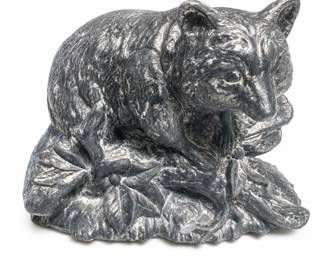 Lot 830: Jolin Handcrafted Fox Figurine