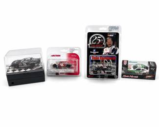 Lot 815A: 4 Action 1:64 NASCAR Die-Cast Cars incl. Dale Earnhardt #3