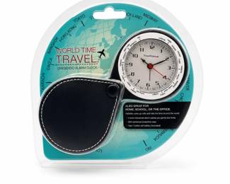 Lot 1019: TimeVision World Time Travel Alarm Clock - New in Box