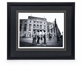 Lot 770: Framed 'Yankee Boys' 1948 Yankee Stadium Photograph