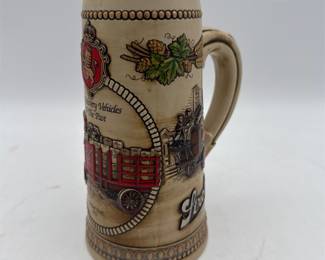 Lot 0918: Stroh's "Delivery Vehicles of the Past" Beer Stein