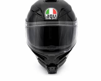 Lot 846: AGV 0T43S Full-Face Motorcycle Helmet