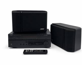 Lot 0680: Yamaha RX-V479 Receiver & 2 Bose 201 Series IV Speakers