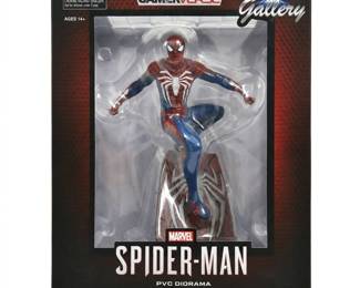Lot 812: Diamond Select Marvel Gallery Spider-Man Diorama, New in Box