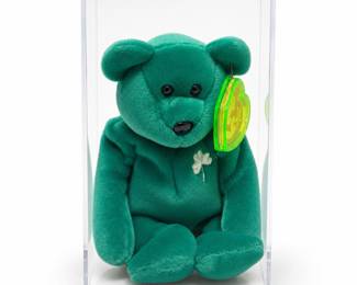 Lot 136: Ty "Erin" the Bear Beanie Baby