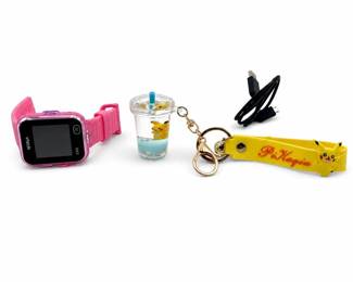 Lot 806A: VTech Kidizoom DX2 Kids' Smartwatch & Pikachu Keychain