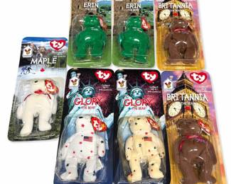 Lot 123: 7 Ty Ronald McDonald House Beanie Babies