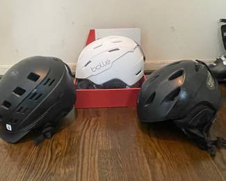 Bollé and HJC Snow Sports Helmets