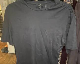 Theory Pima Cotton Crewneck T-Shirt