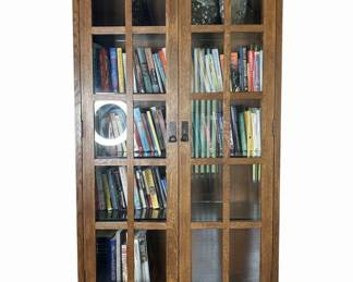 MasterCraft Interiors Mission Oak Two-Door Bookcase