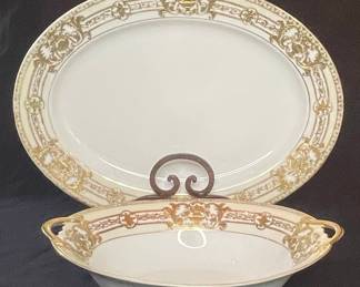 Noritake Porcelain Serving Dishes