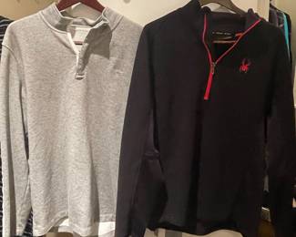 Spyder & Calvin Klein Men's Pullover