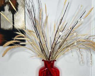 Blenko Glass Square Vase