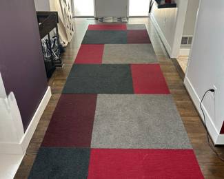 FLOR Geometric Boxes Design Rug Squares