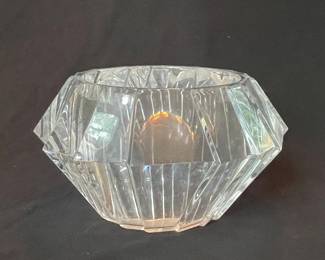 Orrefors Sweden Sigma Crystal Bowl