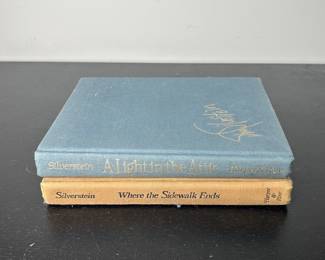Shel Silverstein Hardcover Books: A Light in the Attic and Where the Sidewalk Ends