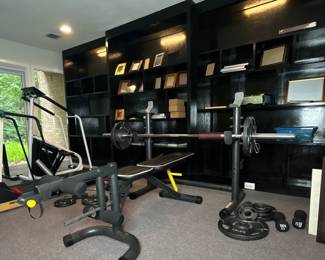 Multi-Position Weight Bench with Leg Developer