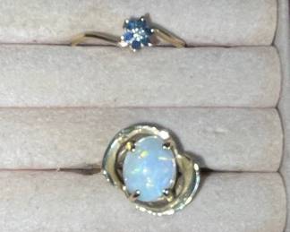 14k Old & Gemstone Rings