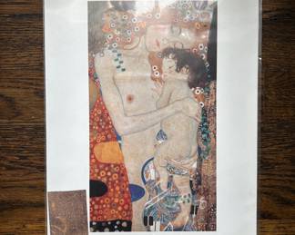 Gustav Klimt The Three Ages of Woman Art Print by Migneco & Smith