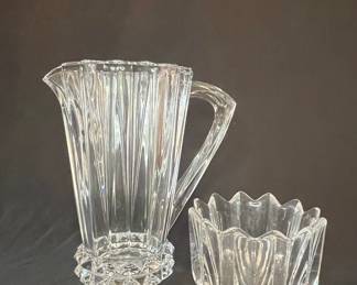 Rosenthal Classic Lead Crystal Pitcher and Bowl Set