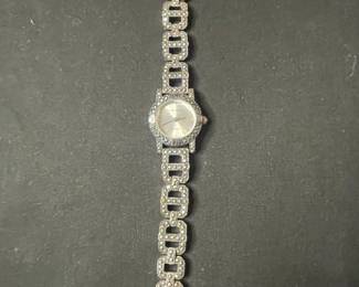 Judith Jack Sterling Silver Marcasite Watch