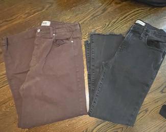 Madewell and Paige Women's Denim Jeans