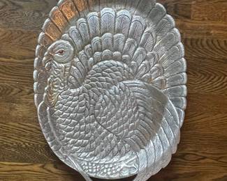 Vintage Arthur Court Turkey Serving Platter