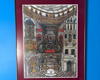 Tobia RavĂ , Il Ghetto di Venezia Exhibition Poster (1986)