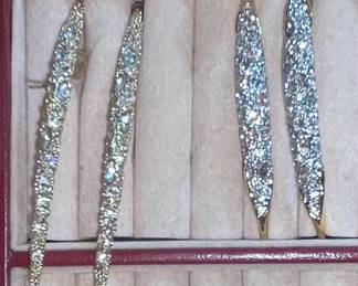 Alexis Bittar Crystal Spear Earrings