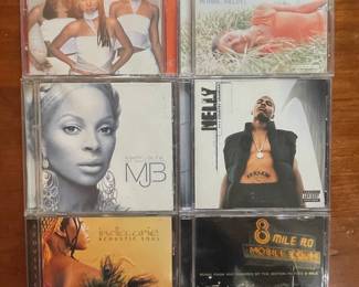 2000s R&B and Hip-Hop Music CDs