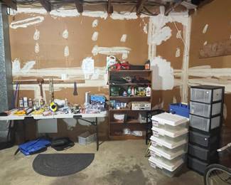 Garage Workshop Storage and Utility Items