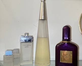 Tom Ford, Issey Miyake, Dolce & Gabbana Perfumes
