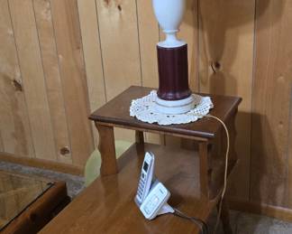 Side Table  -'Lamp 