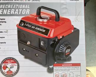 2 cycle gas generator