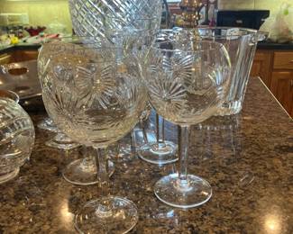 Waterford "Millenium" goblets