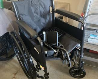 One of 2 wheel chairs
